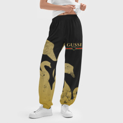 Женские джоггеры оверсайз 3D Gussi gold - фото 2