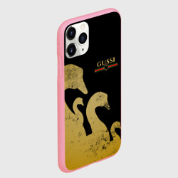 Чехол для iPhone 11 Pro Max матовый Gussi gold - фото 2