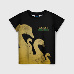 Детская футболка 3D Gussi gold