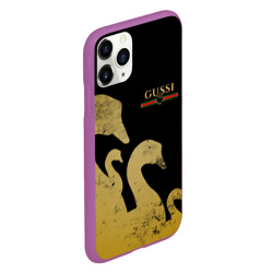 Чехол для iPhone 11 Pro матовый Gussi gold - фото 2