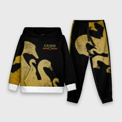 Детский костюм с толстовкой 3D Gussi gold
