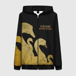 Женская толстовка 3D на молнии Gussi gold