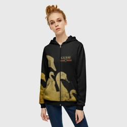 Женская толстовка 3D на молнии Gussi gold - фото 2