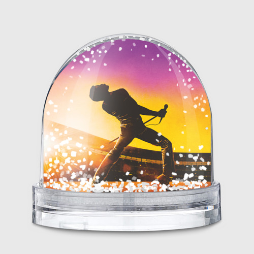Игрушка Снежный шар с принтом Queen. Bohemian Rhapsody, вид спереди №1