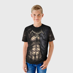 Детская футболка 3D Хищник Predator обличие - фото 2