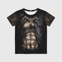Детская футболка 3D Хищник Predator обличие