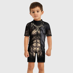 Детский купальный костюм 3D Хищник Predator обличие - фото 2