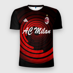 Мужская футболка 3D Slim AC Milan