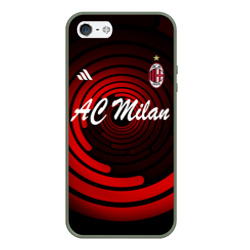 Чехол для iPhone 5/5S матовый AC Milan