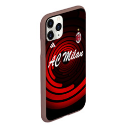 Чехол для iPhone 11 Pro Max матовый AC Milan - фото 2