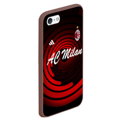 Чехол для iPhone 5/5S матовый AC Milan - фото 2