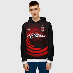 Мужская толстовка 3D AC Milan - фото 2