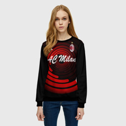 Женский свитшот 3D AC Milan - фото 2