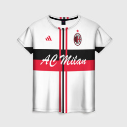 Женская футболка 3D AC Milan