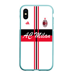 Чехол для iPhone XS Max матовый AC Milan