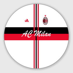 Круглый коврик для мышки AC Milan