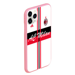 Чехол для iPhone 11 Pro Max матовый AC Milan - фото 2