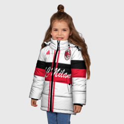 Зимняя куртка для девочек 3D AC Milan  - фото 2