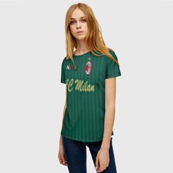 Женская футболка 3D AC Milan - фото 2