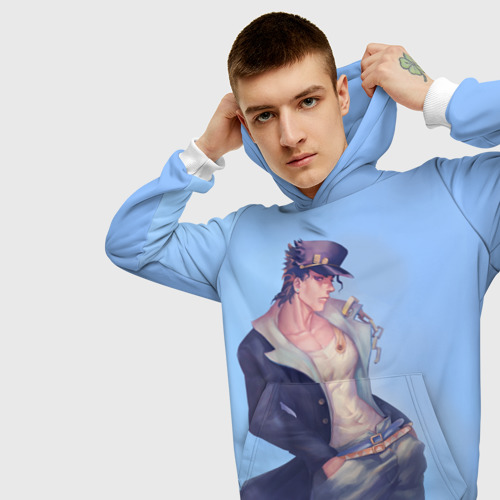 Мужская толстовка 3d Blue XXS