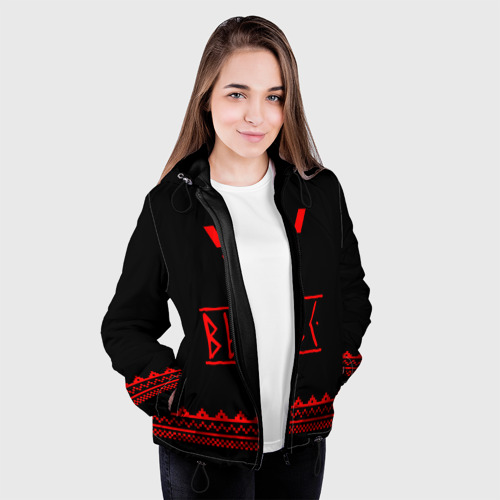Женская куртка 3D Велес, цвет черный - фото 4