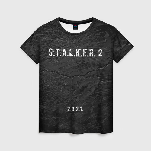 Женская футболка 3D с принтом STALKER 2, вид спереди #2
