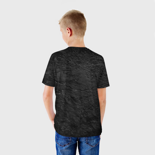 Детская футболка 3D с принтом STALKER 2, вид сзади #2