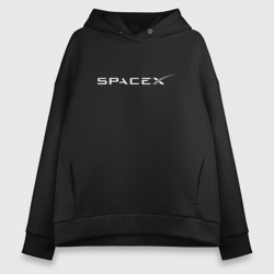 Женское худи Oversize хлопок Spacex