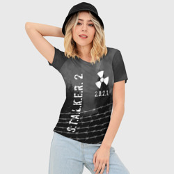 Женская футболка 3D Slim Stalker 2 - фото 2