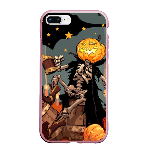 Чехол для iPhone 7Plus/8 Plus матовый Halloween