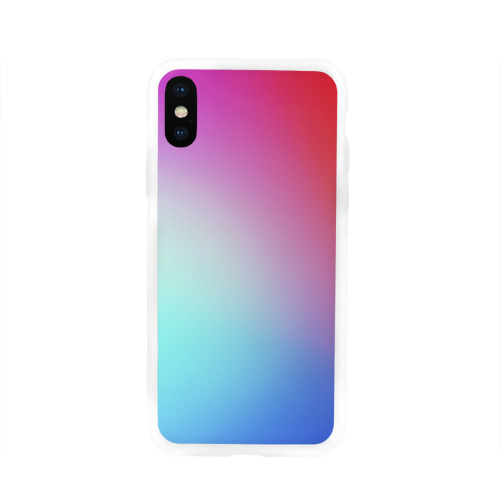 Чехол для Apple iPhone X силиконовый глянцевый Colorful Gradient Фото 01 Чехол для Apple iPhone X силиконовый глянцевый Colorful Gradient Фото 01