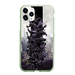 Чехол для iPhone 11 Pro матовый Dark Souls Boss Collaboration