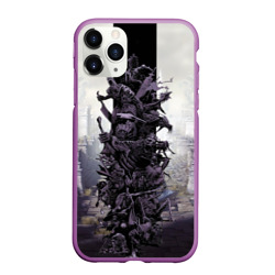 Чехол для iPhone 11 Pro матовый Dark Souls Boss Collaboration