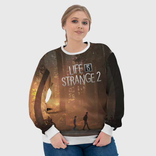 Женский свитшот 3D Life is Strange 2, цвет 3D печать - фото 6