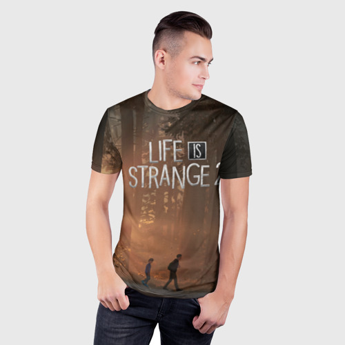 Мужская футболка 3D Slim Life is Strange 2, цвет 3D печать - фото 3