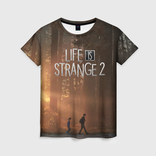 Женская футболка 3D Life is Strange 2 Фото 01 Женская футболка 3D Life is Strange 2 Фото 01