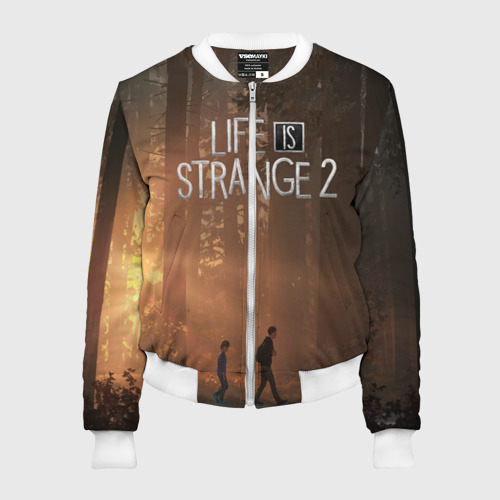 Женский бомбер 3D Life is Strange 2 Фото 01 Женский бомбер 3D Life is Strange 2 Фото 01