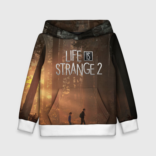 Детская толстовка 3D Life is Strange 2, цвет белый