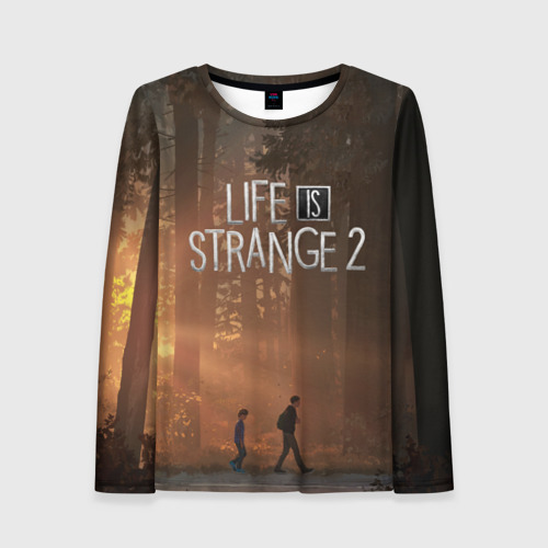 Женский лонгслив 3D Life is Strange 2, цвет 3D печать