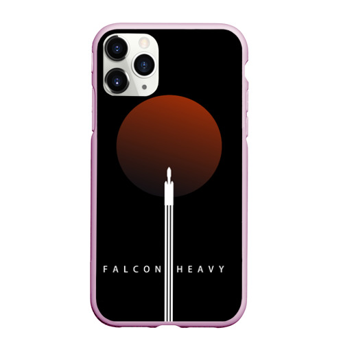 Чехол для iPhone 11 Pro Max матовый Falcon Heavy