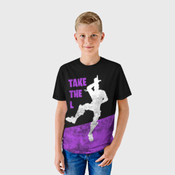 Детская футболка 3D Fortnite: Take The L - фото 2