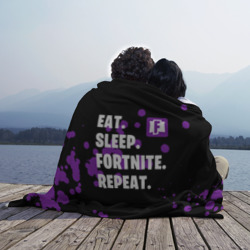 Плед 3D Eat Sleep Fortnite Repeat - фото 2