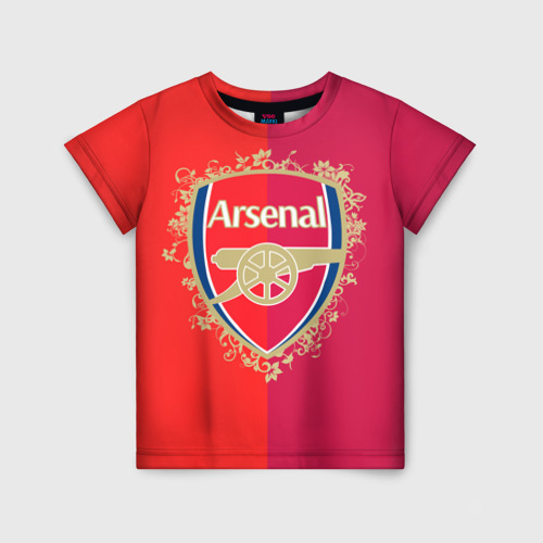 Детская футболка 3D FC Arsenal, цвет 3D печать