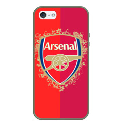 Чехол для iPhone 5/5S матовый FC Arsenal