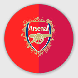 Круглый коврик для мышки FC Arsenal