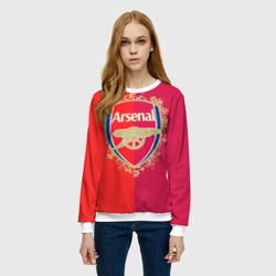 Женский свитшот 3D FC Arsenal - фото 2