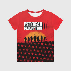 Детская футболка 3D Red Dead Redemption 2