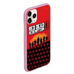 Чехол для iPhone 11 Pro Max матовый Red Dead Redemption 2 - фото 2