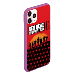 Чехол для iPhone 11 Pro Max матовый Red Dead Redemption 2 - фото 2