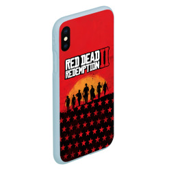 Чехол для iPhone XS Max матовый Red Dead Redemption 2 - фото 2